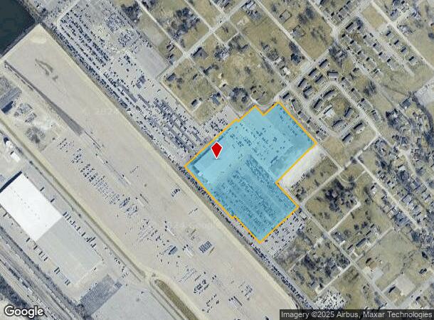  721 S 45Th St, East Saint Louis, IL Parcel Map