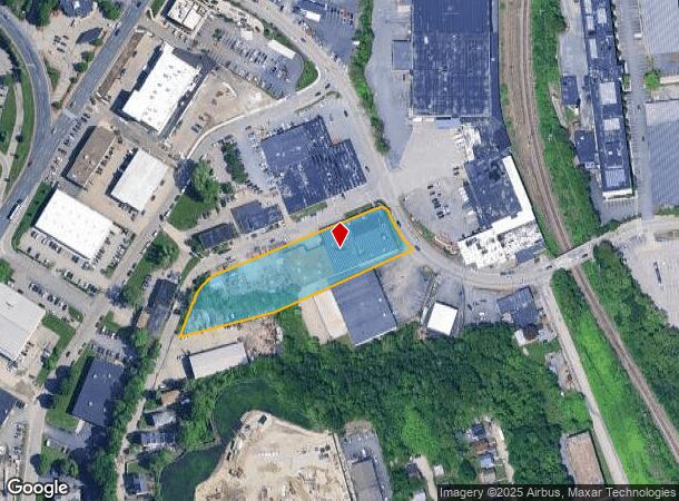 50 Millbrook St, Worcester, MA Parcel Map