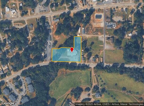 1618 W Market St, Anderson, SC Parcel Map