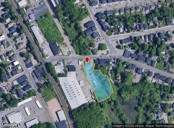 97 Ames St, Brockton, MA Parcel Map
