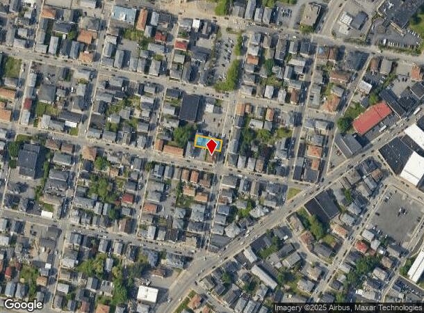  97 Hunter St, Fall River, MA Parcel Map