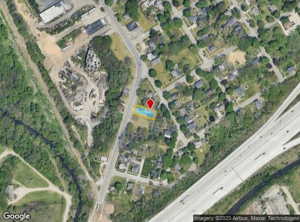  713 Fenton Rd, Flint, MI Parcel Map