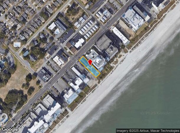 2711 S Ocean Blvd, Myrtle Beach, SC Parcel Map