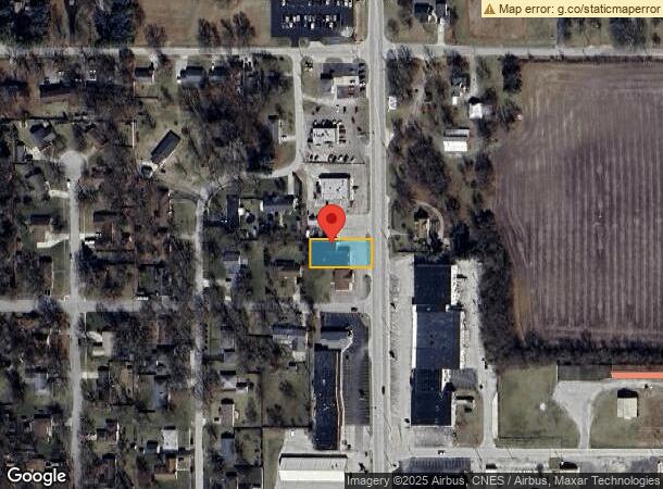  620 N Halleck St, Demotte, IN Parcel Map