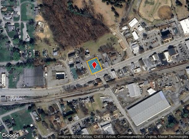 465 W Main St, Abingdon, VA Parcel Map