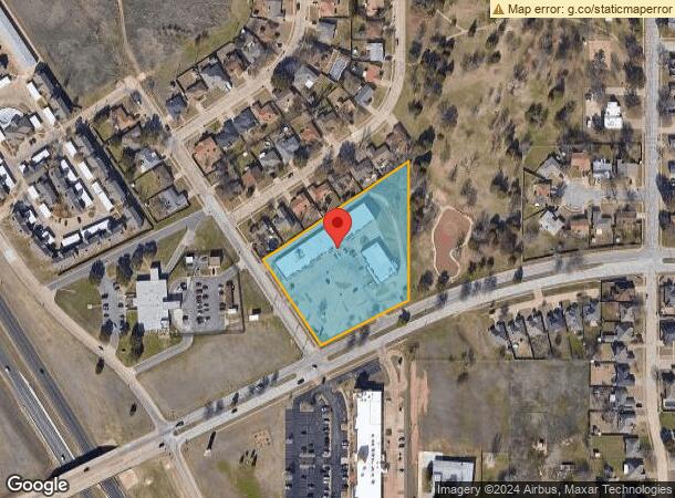  2526 Missile Rd, Wichita Falls, TX Parcel Map