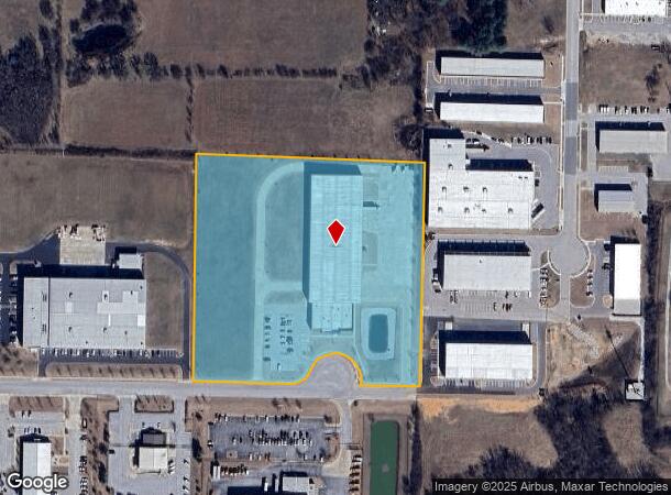  1200 Federal Way, Lowell, AR Parcel Map