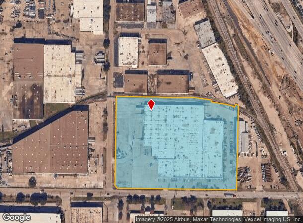  1000 W Crosby Rd, Carrollton, TX Parcel Map