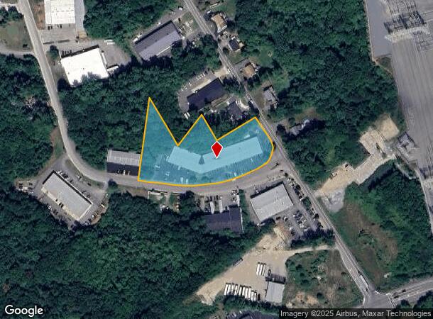 110 Elm St, Bridgewater, MA Parcel Map