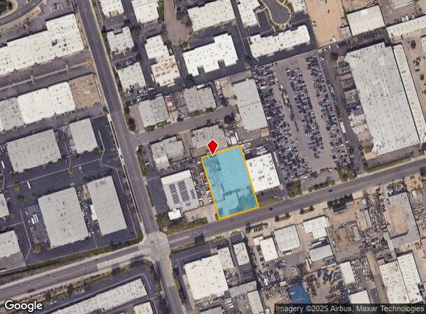  2821 E Miraloma Ave, Anaheim, CA Parcel Map