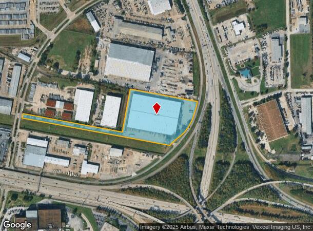 10300 North Loop E, Houston, TX Parcel Map
