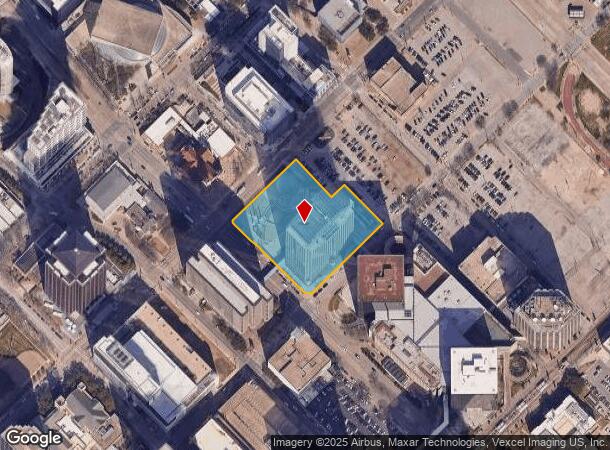  2200 Ross Ave, Dallas, TX Parcel Map