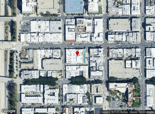  42 E Colorado Blvd, Pasadena, CA Parcel Map