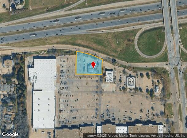  4608 S Cooper St, Arlington, TX Parcel Map