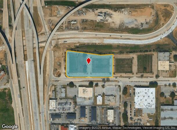 2709 E Ave E, Arlington, TX Parcel Map