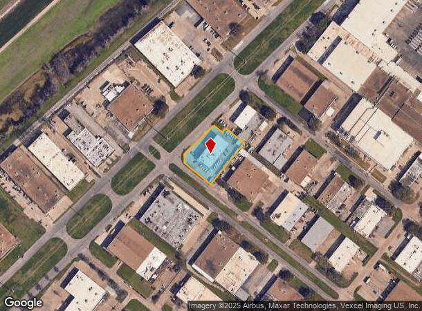  510 Regal Row, Dallas, TX Parcel Map