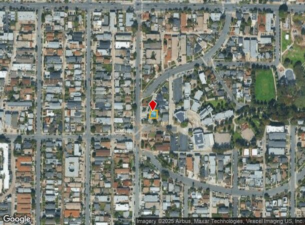  4609 E Mountain View Dr, San Diego, CA Parcel Map