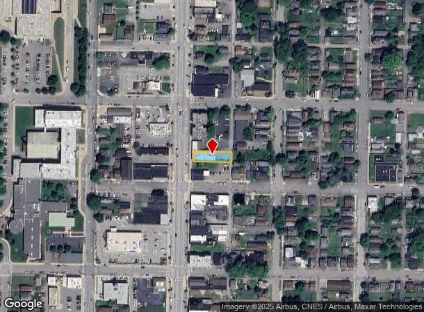  1610 7Th Ave, Beaver Falls, PA Parcel Map