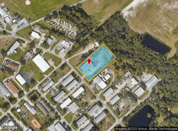  1731 Langley Ave, Deland, FL Parcel Map