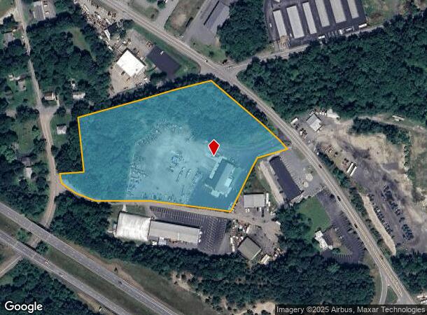 755 Quaker Hwy, Uxbridge, MA Parcel Map