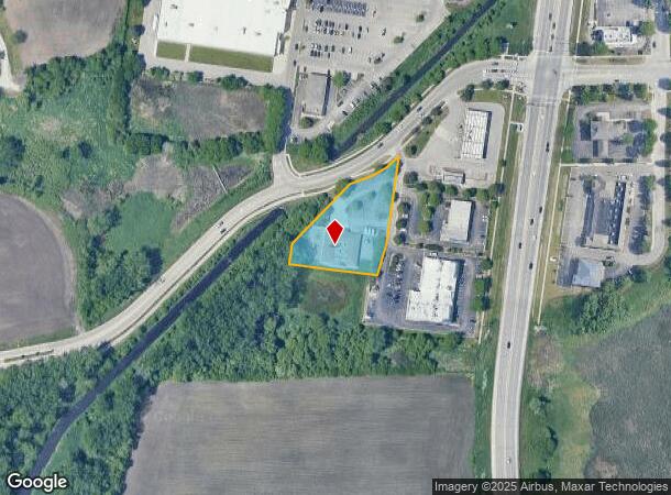  2485 South St, Elgin, IL Parcel Map