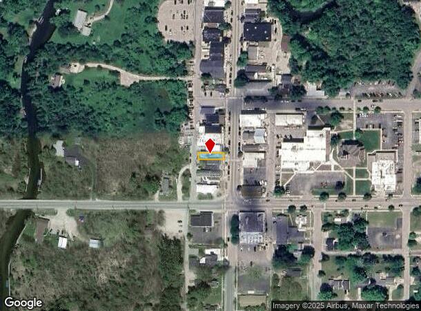 113 N Bridge St, Bellaire, MI Parcel Map