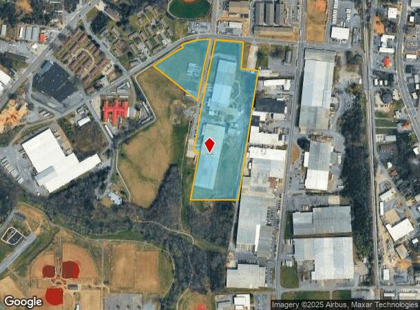 200 S Fair St, Calhoun, GA Parcel Map