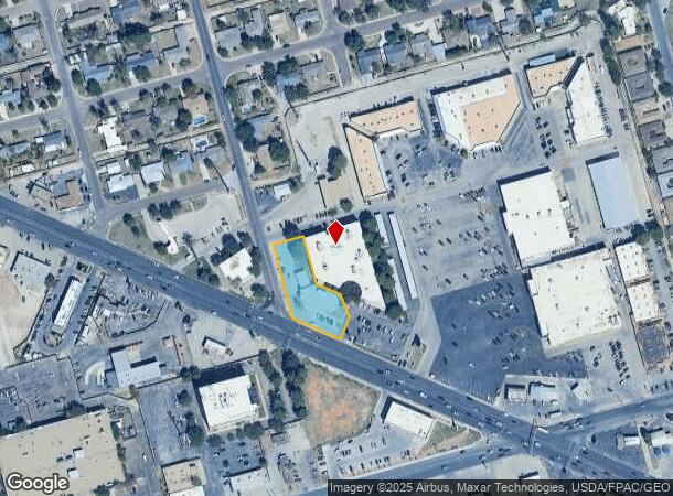  1030 Andrews Hwy, Midland, TX Parcel Map