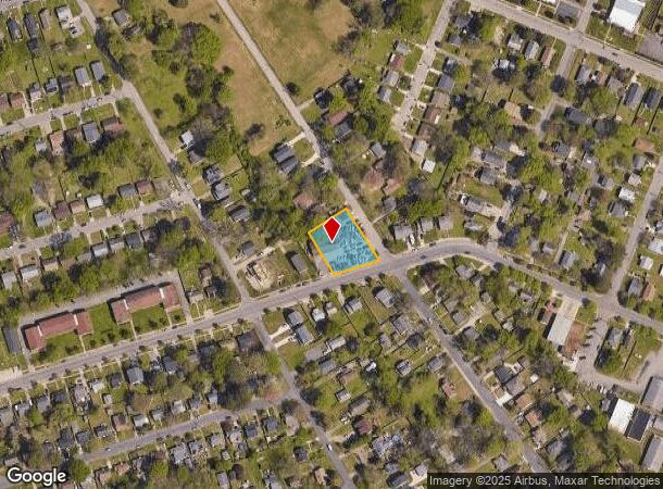  2215 E Pembroke Ave, Hampton, VA Parcel Map
