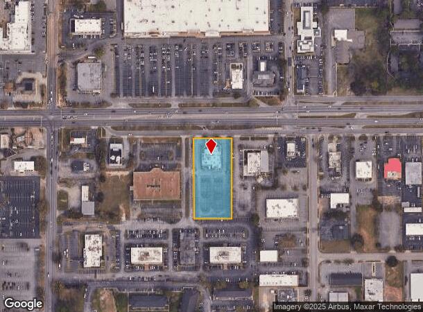 3941 Airport Blvd, Mobile, AL Parcel Map