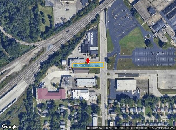 1350 E 222Nd St, Euclid, OH Parcel Map