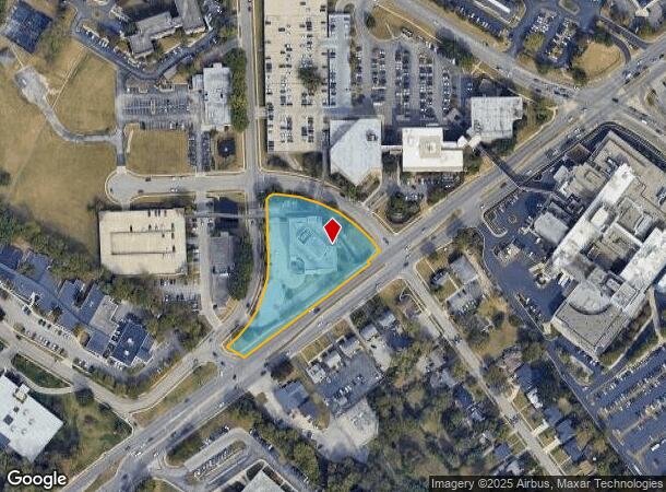 1451 Harrodsburg Rd, Lexington, KY Parcel Map