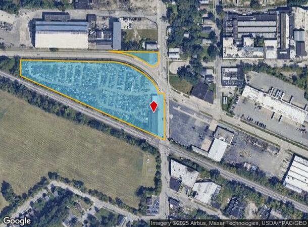  3210 E 65Th St, Cleveland, OH Parcel Map