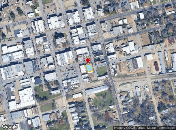 202 E Commerce St, Brenham, TX Parcel Map