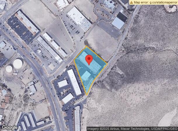  120 Paragon Ln, El Paso, TX Parcel Map