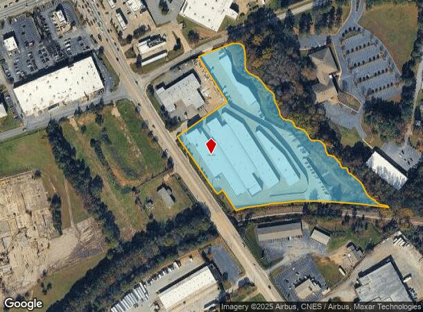 207 S Buncombe Rd, Greer, SC Parcel Map