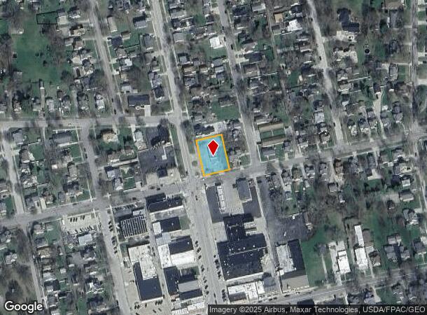  304 N Fulton St, Wauseon, OH Parcel Map
