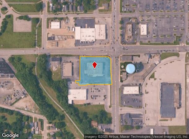 6510 Columbia Ave, Hammond, IN Parcel Map