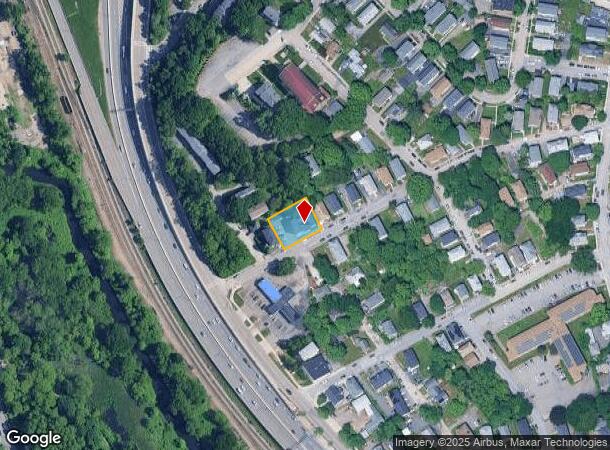  9 5Th Ave, Worcester, MA Parcel Map