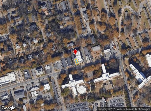  494 Baxter St, Athens, GA Parcel Map