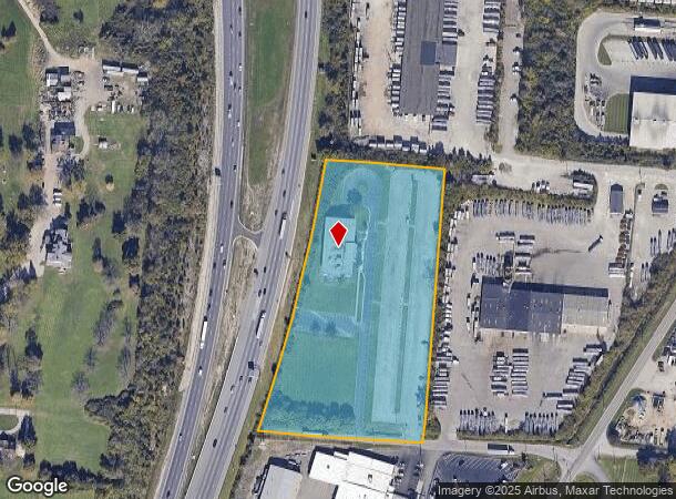 2100 Oak Rd, Cincinnati, OH Parcel Map