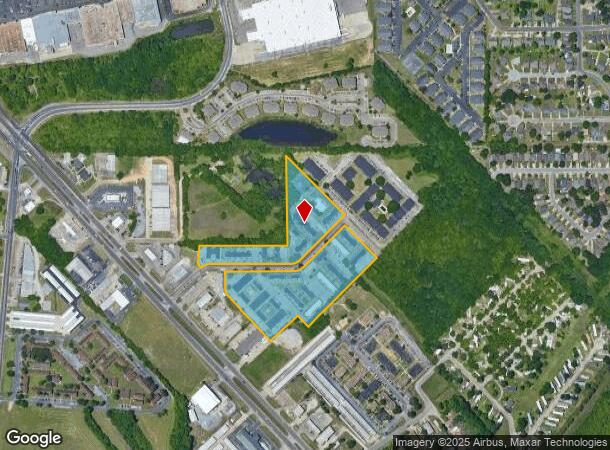 4930 Park Towne Way, Montgomery, AL Parcel Map