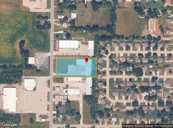 1219 N Jesse James Rd, Excelsior Springs, MO Parcel Map