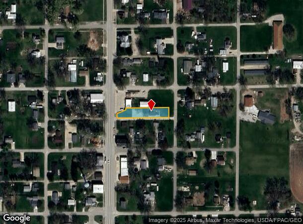 105 N Main St, Albion, IA Parcel Map