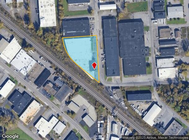 112 Baker St, Syracuse, NY Parcel Map