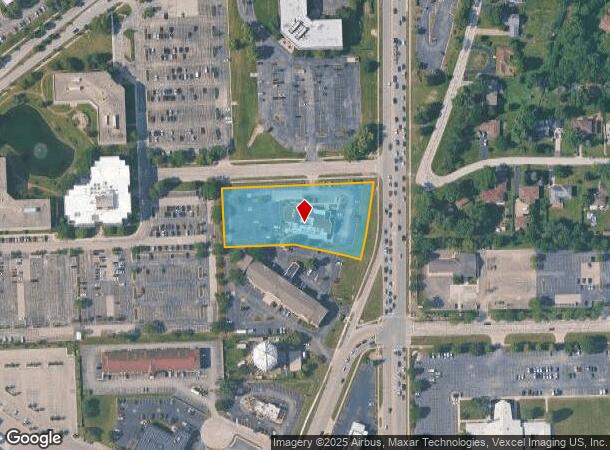 1633 N Naper Blvd, Naperville, IL Parcel Map