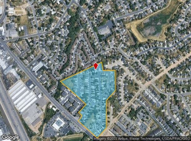  680 N Main St, Kaysville, UT Parcel Map