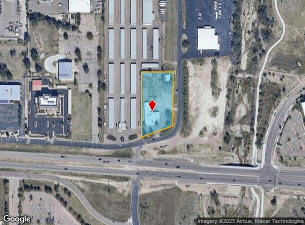  5280 Edison Ave, Colorado Springs, CO Parcel Map