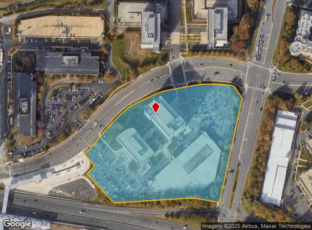  12011 Sunset Hills Rd, Reston, VA Parcel Map