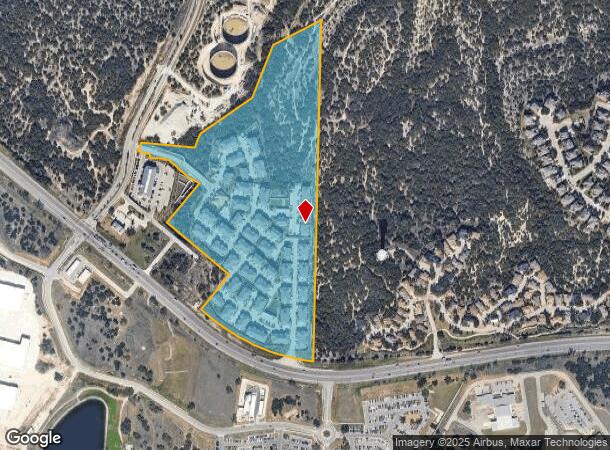 5313 Serene Hills Dr, Austin, TX Parcel Map